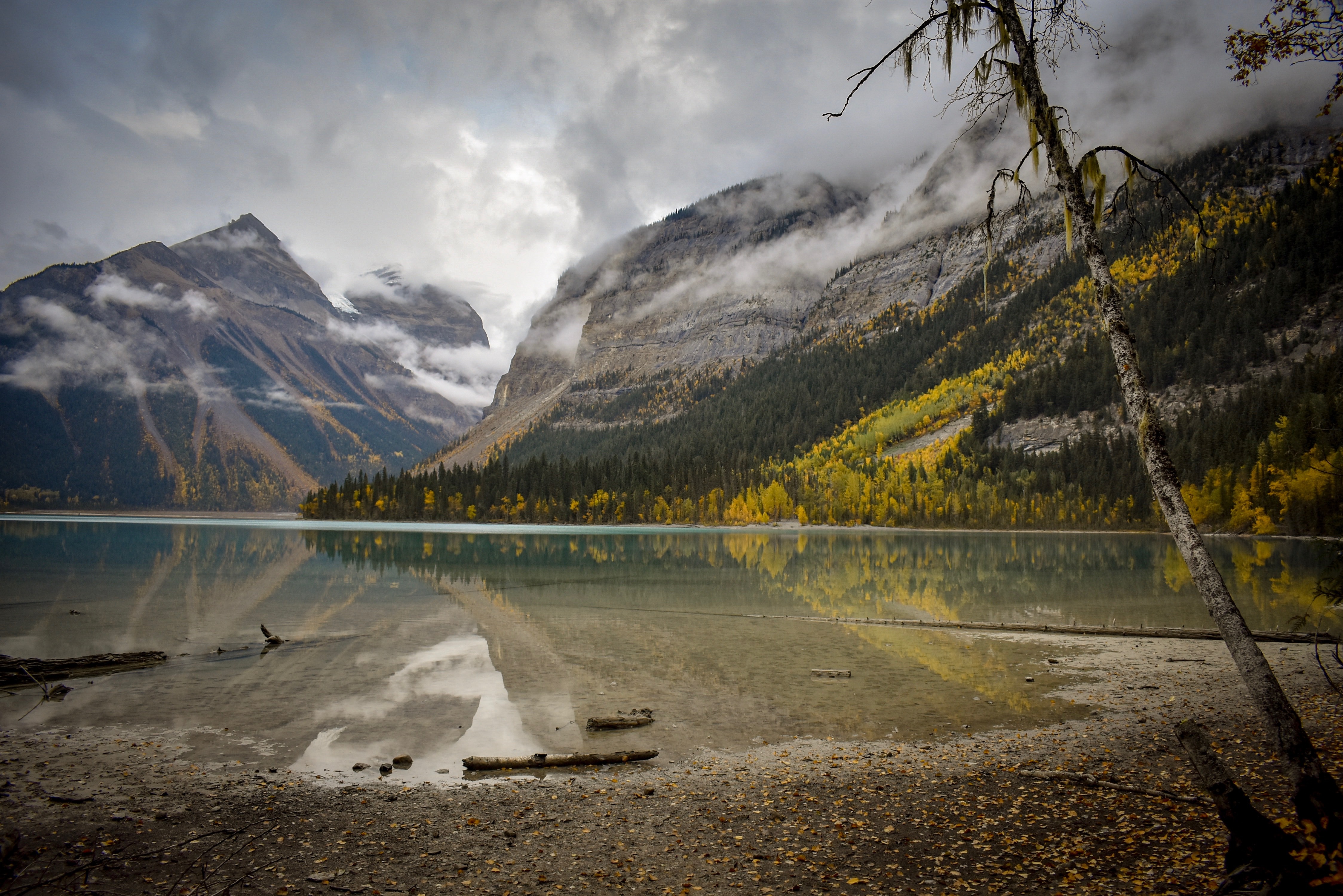 British Columbia scenery makes for a beautiful motorbike ride in the fall.