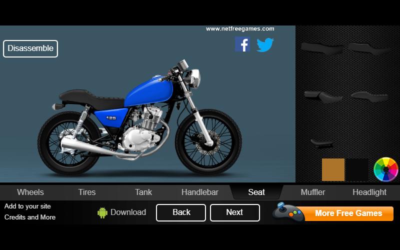 motorcycle customization app